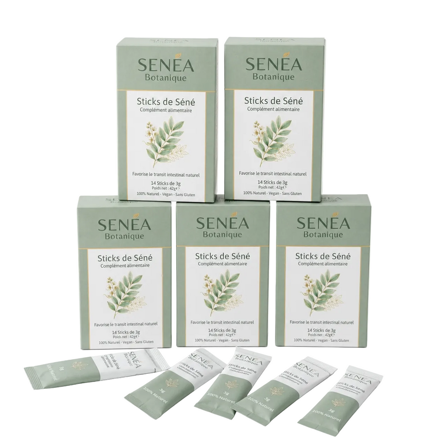 SENÉA Botanique Sticks de Séné - Lot de 5 - 70 sticks de 3 g