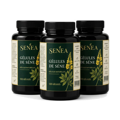 SENÉA Botanique Gélules de Séné - 120 capsules végétales de 300 mg — Lot de 3 (360 gélules)