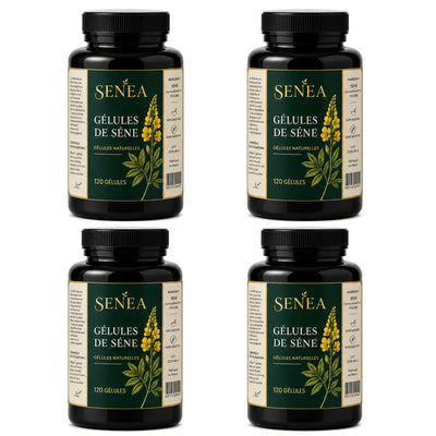 SENÉA Botanique Gélules de Séné - 120 capsules végétales de 300 mg — Lot de 4 (480 gélules)