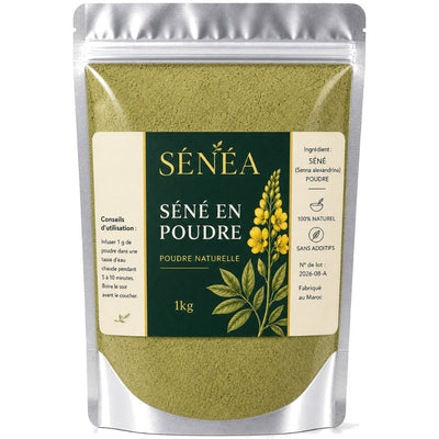 SENÉA Botanique Poudre de Séné - Poudre pure 100 g à 1 kg — 1 kg