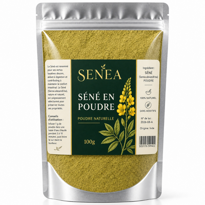 SENÉA Botanique Poudre de Séné - Poudre pure 100 g à 500 g — 100 g