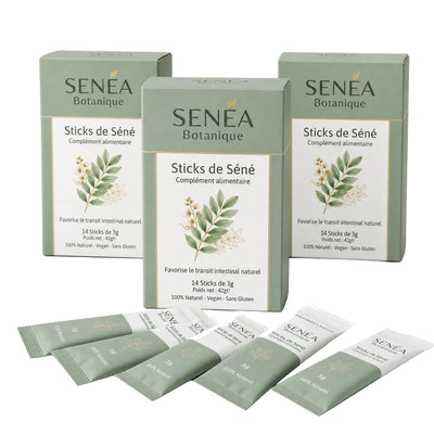 SENÉA Botanique Sticks de Séné - 14 sticks de 3 g - 42 g — Lot de 3 (42 sticks)