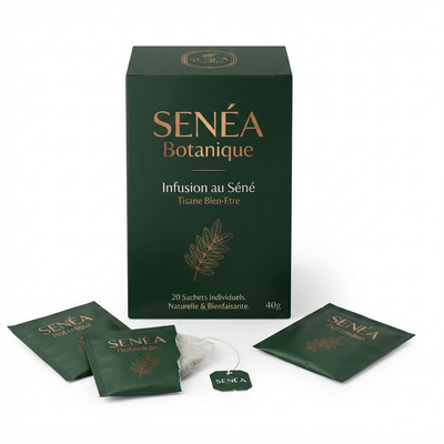 Tisane Séné Bio SENÉA Botanique - 20 Sachets Infusion Bien-Être Naturelle 40g — 20 sachets