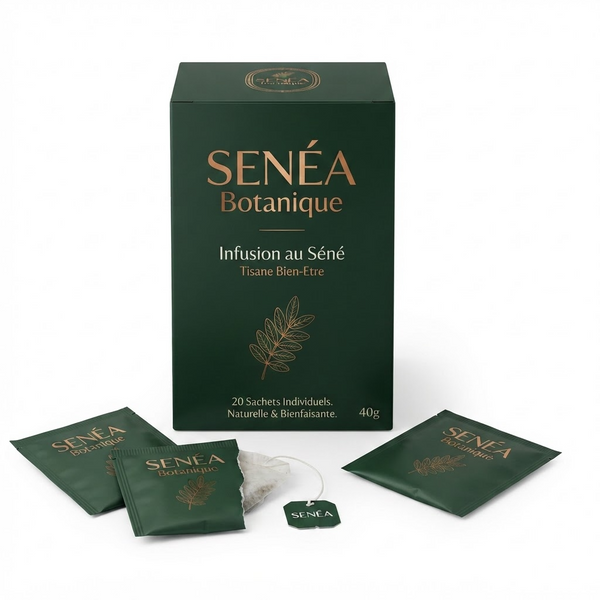 Tisane Séné Bio SENÉA Botanique - 20 Sachets Infusion Bien-Être Naturelle 40g