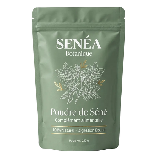 Poudre de Séné Bio 1kg SENÉA Botanique - Complément Alimentaire Naturel Digestion Douce - Senna Powder 100% Naturel