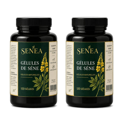 SENÉA Botanique Gélules de Séné - 120 capsules végétales de 300 mg — Lot de 2 (240 gélules)