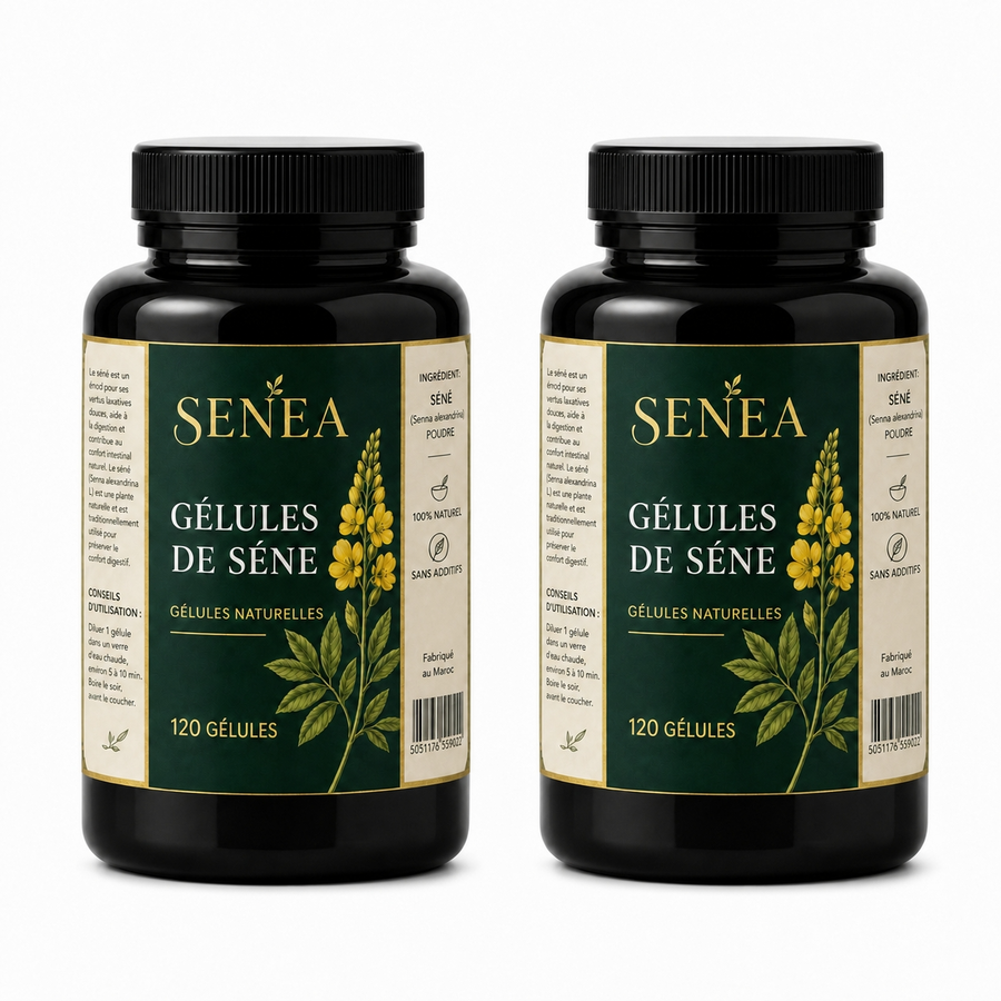 SENÉA Botanique Gélules de Séné - Lot de 2 - 240 capsules végétales de 300 mg