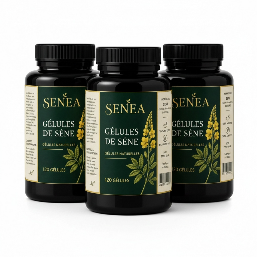 SENÉA Botanique Gélules de Séné - Lot de 3 - 360 capsules végétales de 300 mg